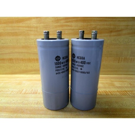 A42L-0001-0095102 A42L00010095102 Capacitor HCG 6A (Pack of 2) - Used