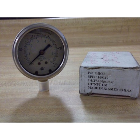 USG 5HK68 Pressure Gauge