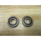 Peer Bearings 6002 2RSNR Ball Bearing 60022RSNR (Pack of 2) - New No Box