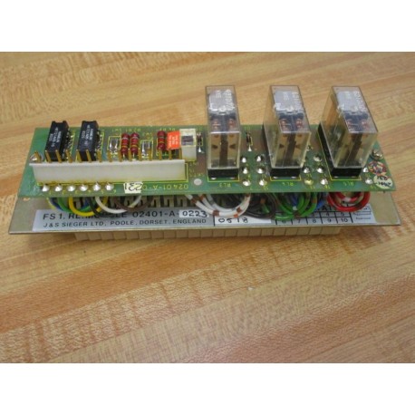 J&S Seiger 02401-A-0223 Relay Module 02401A0223 - New No Box
