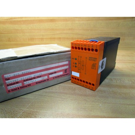 E. Dold & Sohne KG BD5987.03201 Emergency Stop Module BD598703201