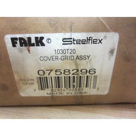 Falk 0758296 Steelflex Cover-Grid Assembly 1030T20