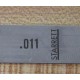 Starrett 667-11 Feeler Stock EDP52849 (Pack of 11)