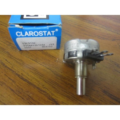 Clarostat 53C310K Potentiometer RV4NAYSD103A