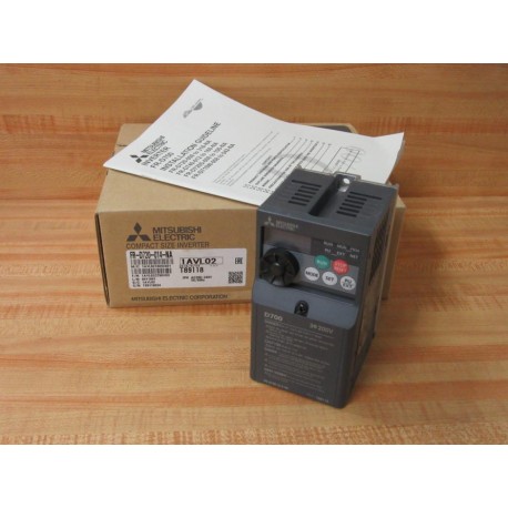 Mitsubishi FR-D720-014-NA Compact Size Inverter FRD720014NA