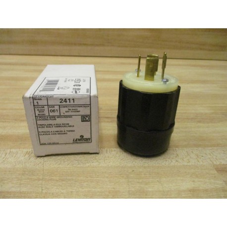 Leviton 2411 Locking Plug