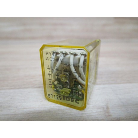 Idec RY4S-UL-AC24V Relay 24VAC (Pack of 3) - New No Box