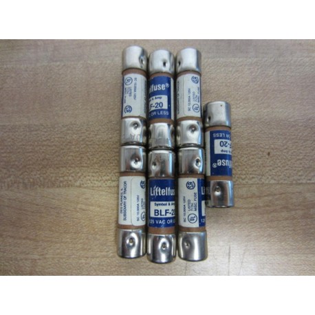 Littelfuse BLF-20 Fuses BLF20 (Pack of 7) - New No Box