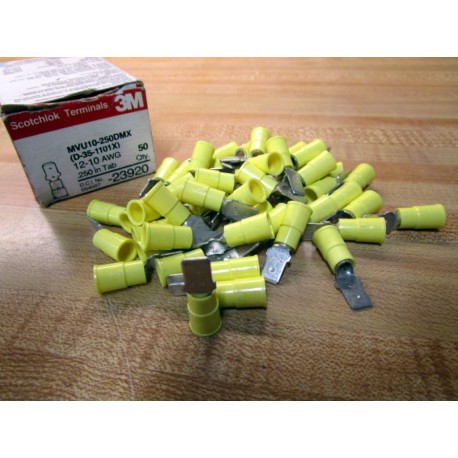 3M MVU10-250DMX Male Disconnect D-35-1101X 054007-23920 (Pack of 50)