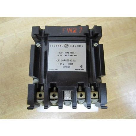 GE General Electric CR120A04002AA Relay - Used