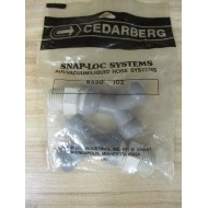 Cedarberg 8550-102 Snap-Loc Hose Y Connector 8550102 (Pack of 2)