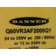 Banner Q60VR3AF2000Q1 Photoelectric Sensor