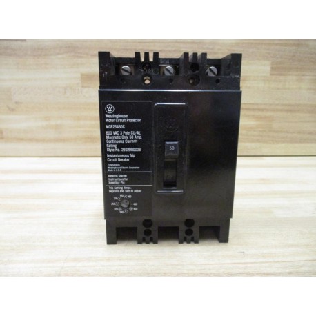 Westinghouse MCP23480C 50 AMP Circuit Breaker Style  2602D80G06 - New No Box