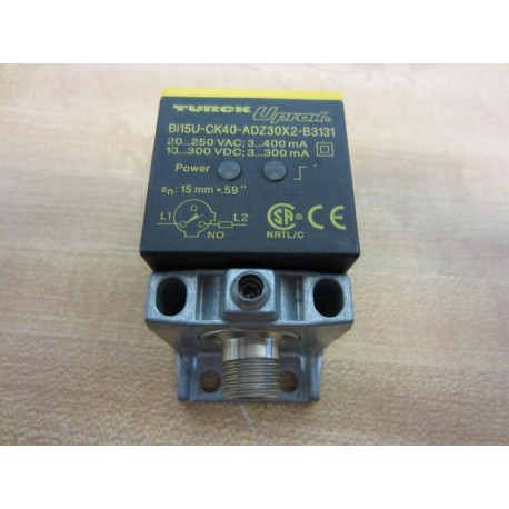 Turck BI15U-CK40-ADZ30X2-B3131 BI15UCK40ADZ30X2B3131 Switch - New No Box