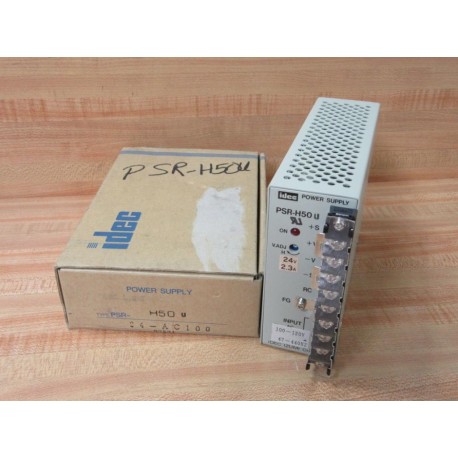 IDEC IZUMI PSR-H50U-24-AC100 Power Supply PSRH50U24AC100