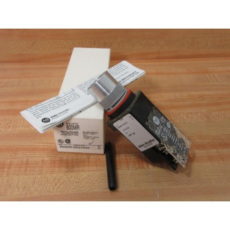 Allen Bradley 800MR-QA24AAK Illum. Push Button 800MRQA24AAK