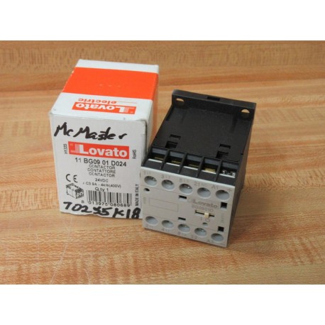 Lovato 11 BG09 01 D024 Contactor 11BG0901D024