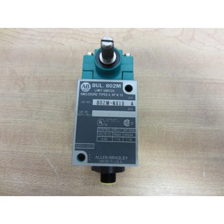 Allen Bradley 802M-NX10 802MNX10 Limit Switch Series A - New No Box