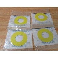 Allen Bradley 800T-X646 Blank Legend Plate 800TX646 (Pack of 4)