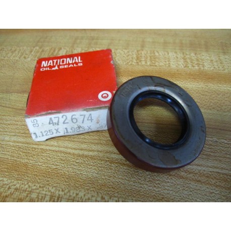 National 472674 Federal Mogul Oil Seal (Pack of 2)