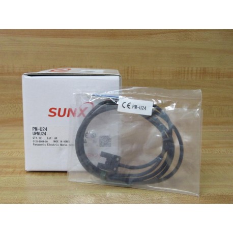 Sunx PM-U24 Photoelectric Sensor UPMU24 (Pack of 10)