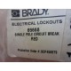 Brady 65688 Electrical Lockouts 3T986 (Pack of 6)