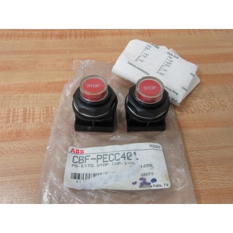 ABB CBF-PECC401 Push Button CBFPECC401 (Pack of 2)