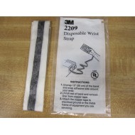 3M 2209 Disposable Wrist Strap for Grounding (Pack of 11)
