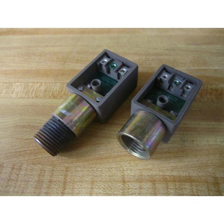 Burkert 1053-619477 Solenoid Valve Connector Plug 1053619477 (Pack of 2) - New No Box