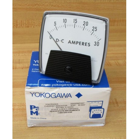 Yokogawa 250320MXX7 Panel Meter