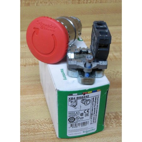 Schneider Electric XB4 BS8442 E-Stop Switch XB4BS8442