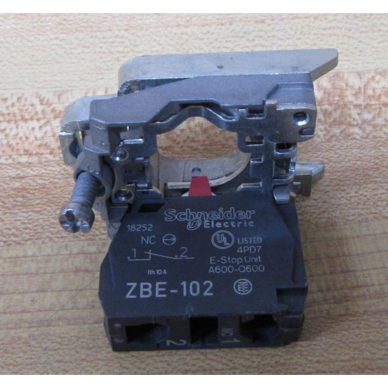 Schneider Electric XB4 BS8442 E Stop Switch XB4BS8442 Mara Industrial