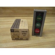 Allen Bradley 800S-3SA 3 Button Station Series M