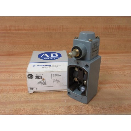 Allen Bradley 802T-A Limit Switch 802TA wo Legend Plate