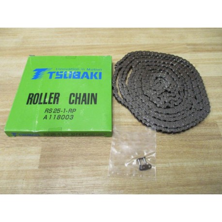 Tsubaki RS 25-1-RP Roller Chain RS251RP