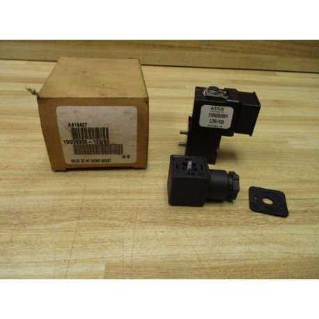 Asco 19000006 12060 Solenoid Valve 1900000612060