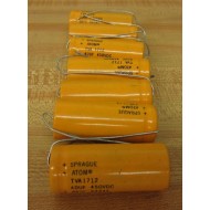 Sprague TVA 1712 Capacitor TVA1712 40UF 450VDC (Pack of 7) - New No Box