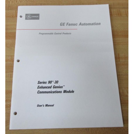 GE Fanuc Automation GFK-0695 User's Manual GFK0695 - New No Box