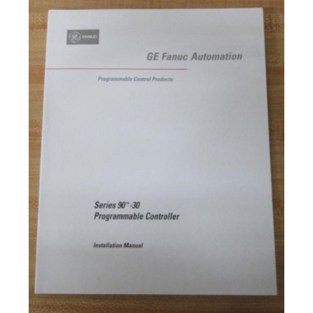 GE Fanuc Automation GFK-0356L Installation Manual GFK0356L - New No Box