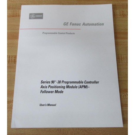 GE Fanuc Automation GFK-0781A User's Manual GFK0781A - New No Box