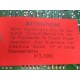 Reliance 0-57100 RegulatorControl Logic Mod O-57100 JOB: 000023645 - Refurbished