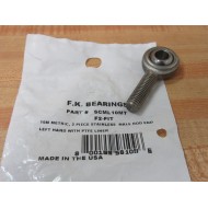 F.K. Bearings SCML10MT Male End Rod Bearing F2-FIT