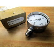 Lyth 60500005F Pressure Gauge RF100 D802 C G 12"