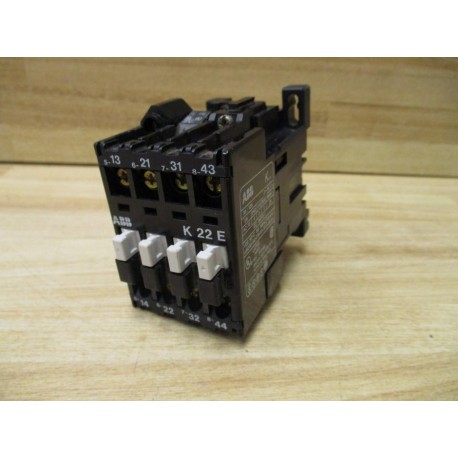 ABB K 22 E Control Relay K22E - New No Box