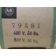 Allen Bradley 79A81 Coil