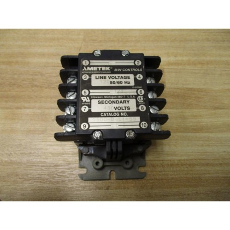Ametek 1500-D-L1-S9 BW Controls Relay 1500DL1S9 - New No Box