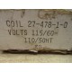 Asco 27-478-1-D Solenoid Valve Coil 274781D