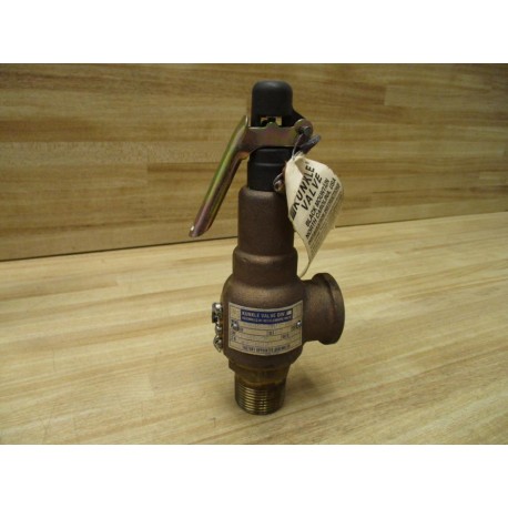 Kunkle Valve 6010EEM01-AM Safety Valve 6010EEM01AM 80 PSIG 948 LBSHR - New No Box