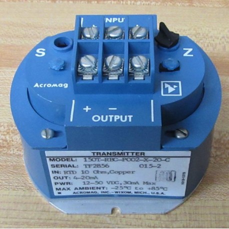 Acromag 150T-RBC-P002X-20-C Transmitter 150TRBCP002X20C - New No Box