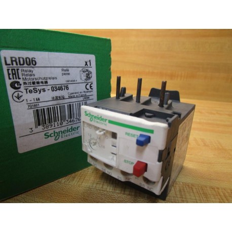 Schneider Electric LRD 06 Relay LRD06